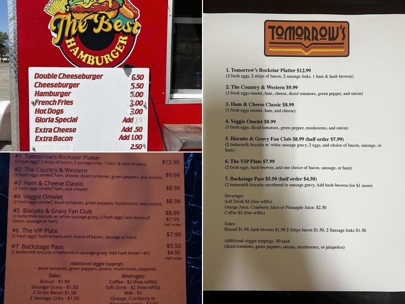 Tomorrows Menu