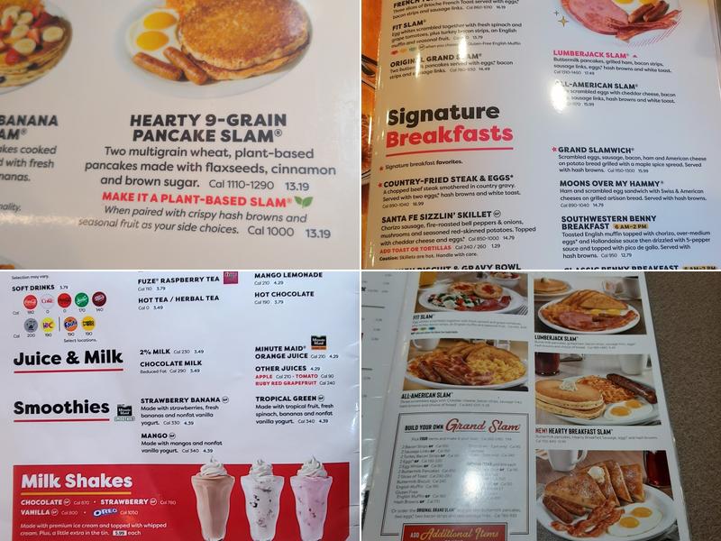 Denny's Menu