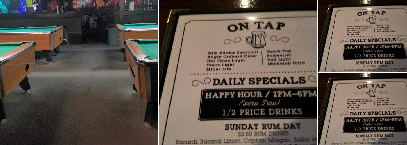 The Port Of Wichita Menu