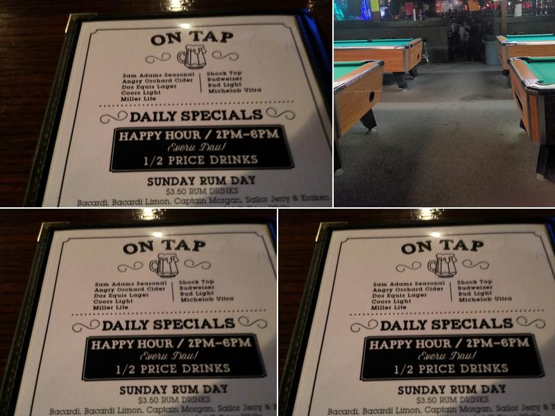 The Port Of Wichita Menu