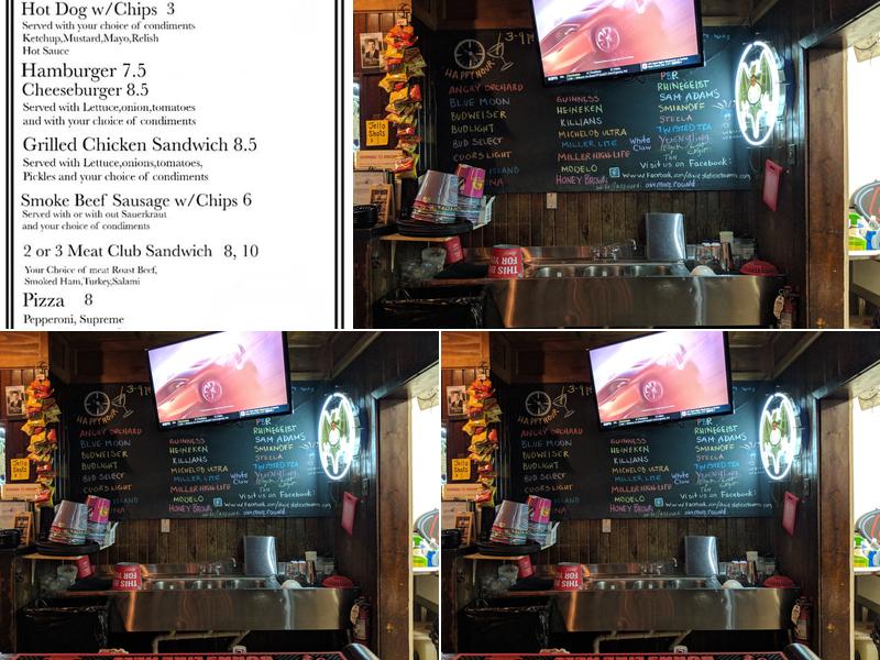 Dixie Station Menu