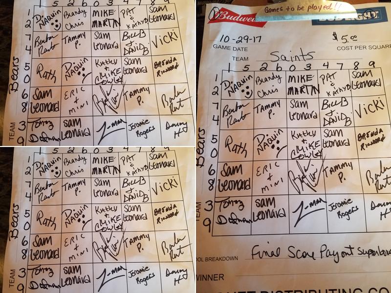 Waterfall Lounge Menu