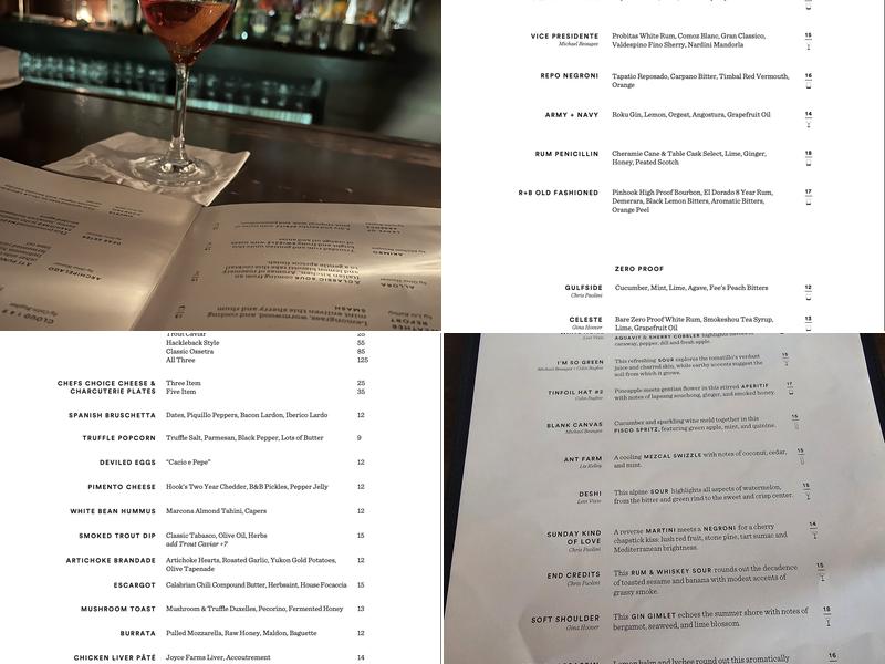 Cure Menu