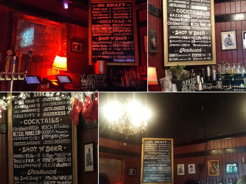 Royal Street Inn & R Bar Menu