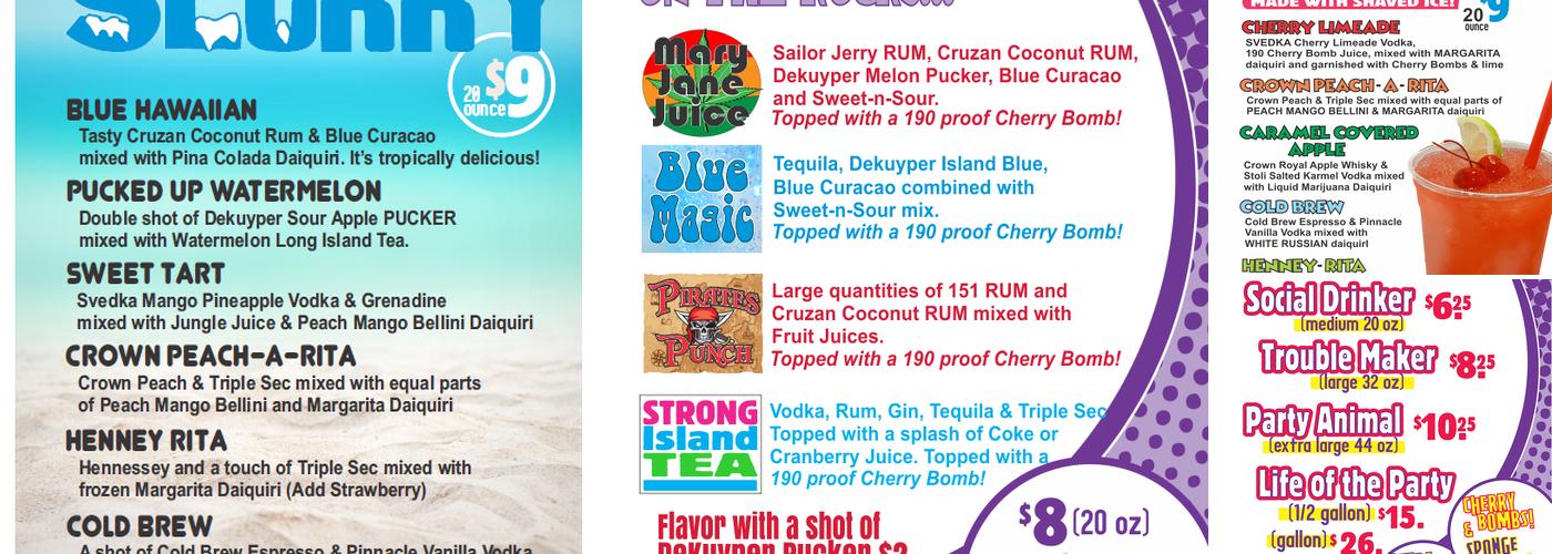 Daiquiris & Company Menu