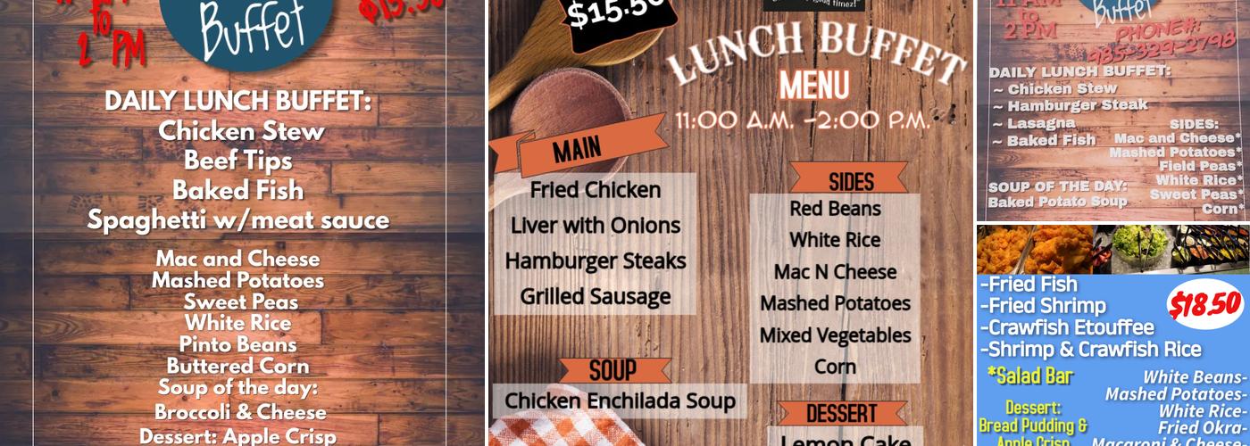 Legend's Menu