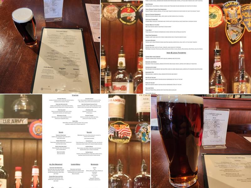 Castlebay Irish Pub Menu