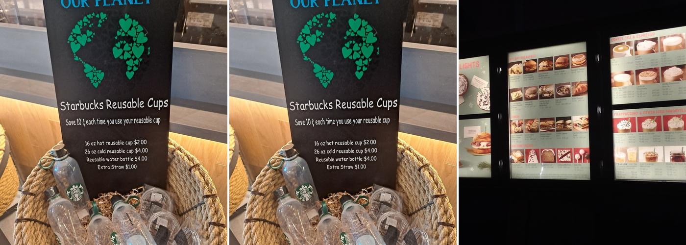 Starbucks Menu
