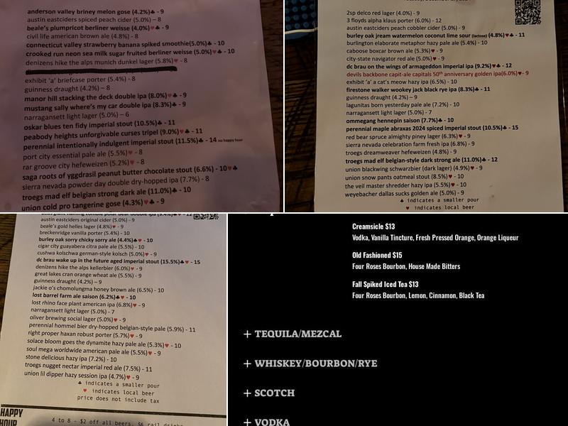 Jackpot Menu