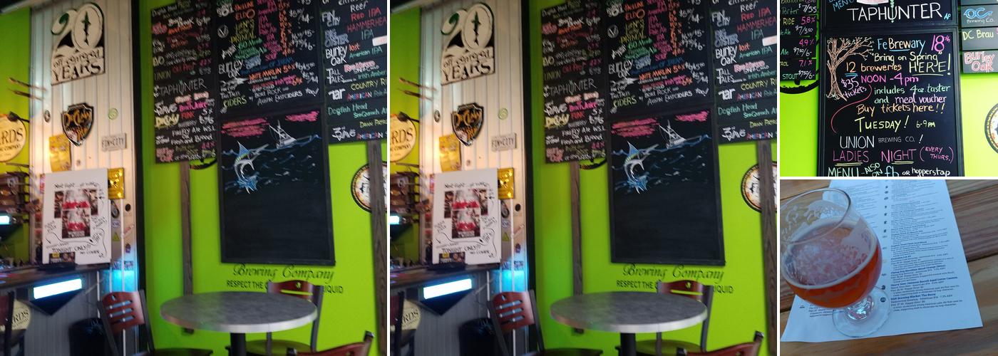 hopper's tap house Menu