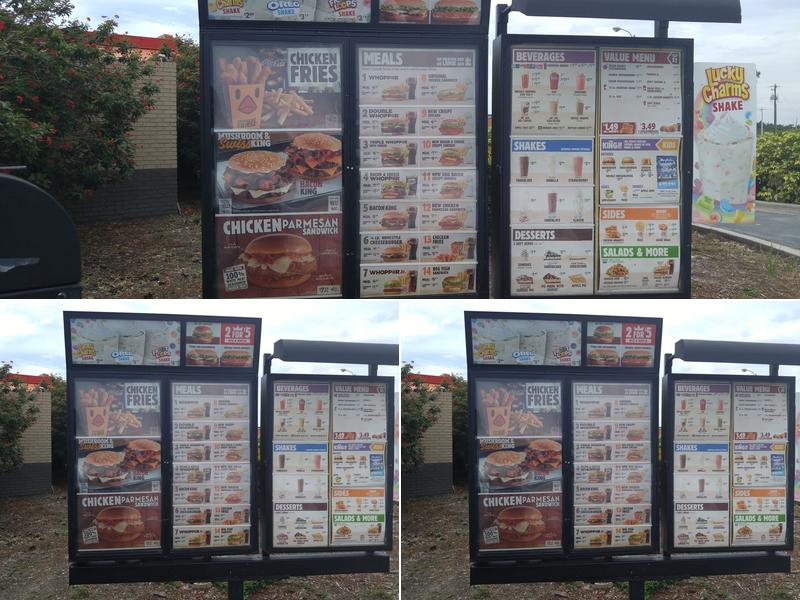 Burger King Menu