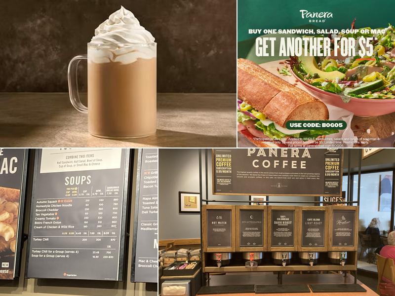 Panera Bread Menu