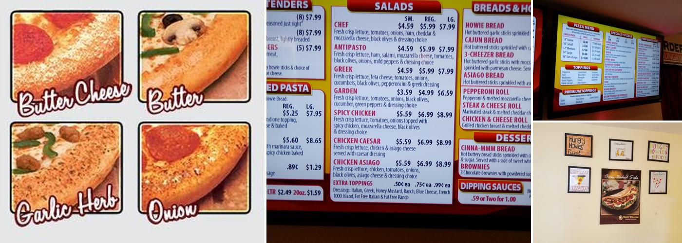 Hungry Howie's Menu