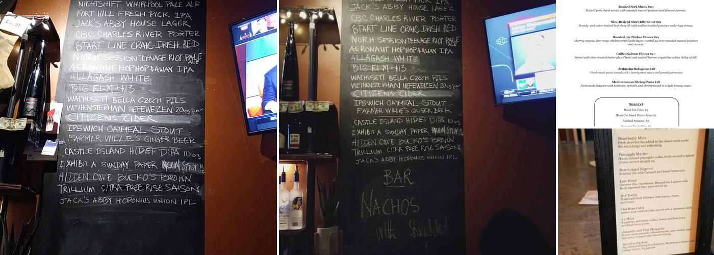 Oscar's Menu