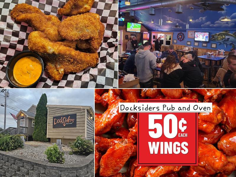 DOCKSIDERS PUB & OVEN 416 Manitou Rd, Hilton