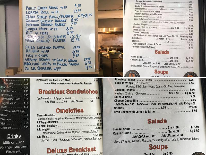 Rusty's Menu