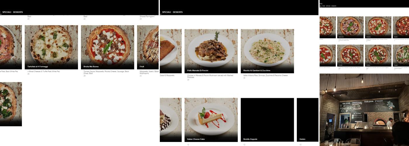 Ovest Pizzoteca Menu