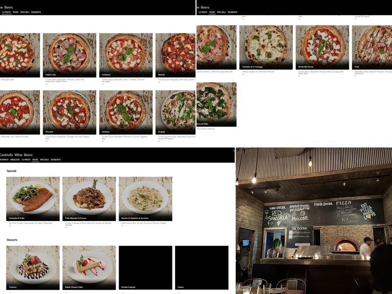 Ovest Pizzoteca Menu