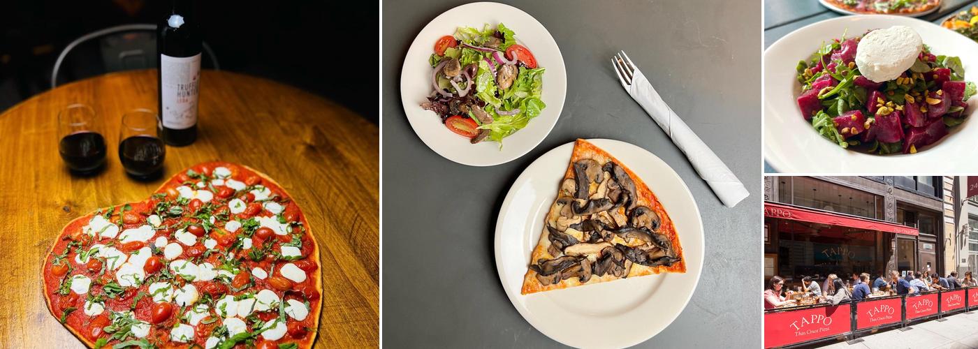 Tappo NYC Thin Crust Pizza