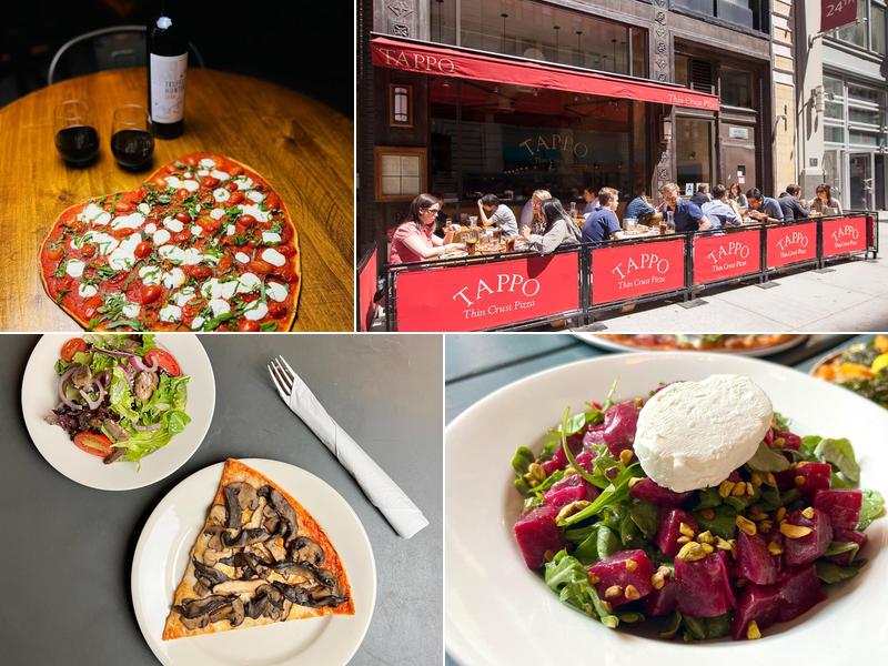 Tappo NYC Thin Crust Pizza