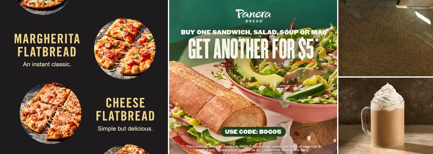 Panera Bread Menu