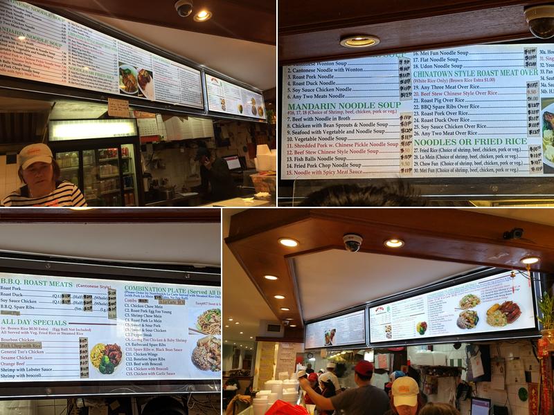 Hop Won Express Menu