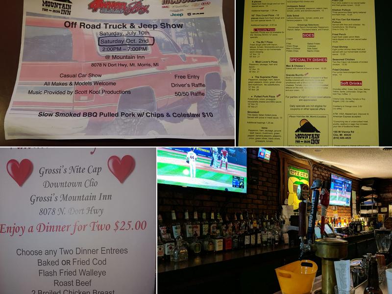 Nite-Cap Tavern Menu