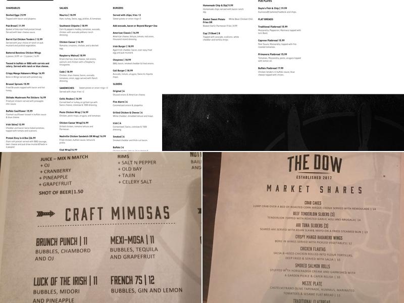 The DOW Menu