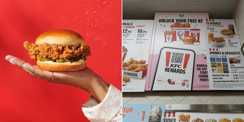 KFC Menu