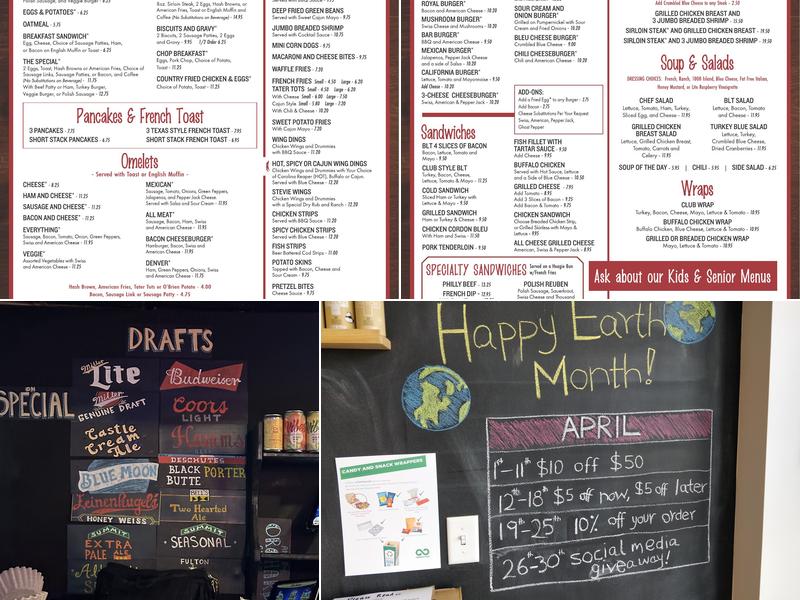 Cardinal Restaurant and Bar Menu