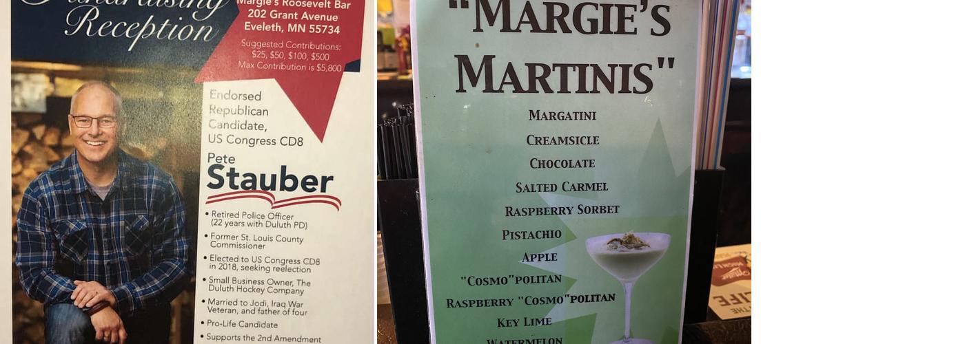 Roosevelt Bar Menu