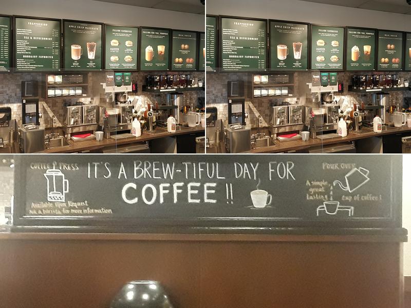 Starbucks Menu
