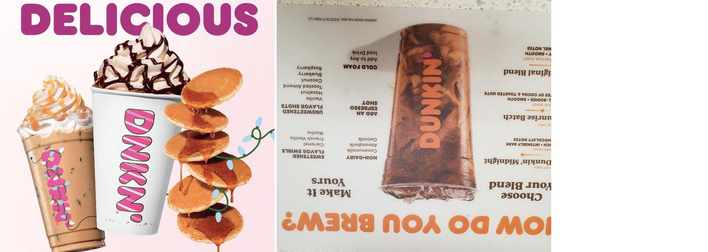 Dunkin' Menu