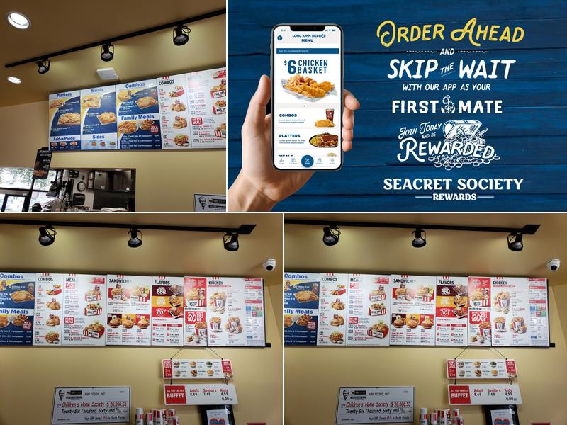 Long John Silver's | KFC Menu