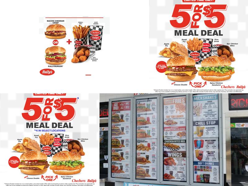 Checkers Menu