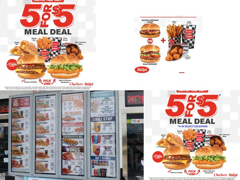 Checkers Menu
