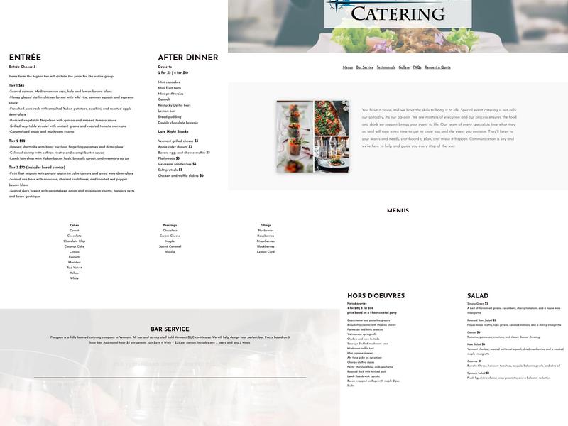 Prospect Coffee House Menu