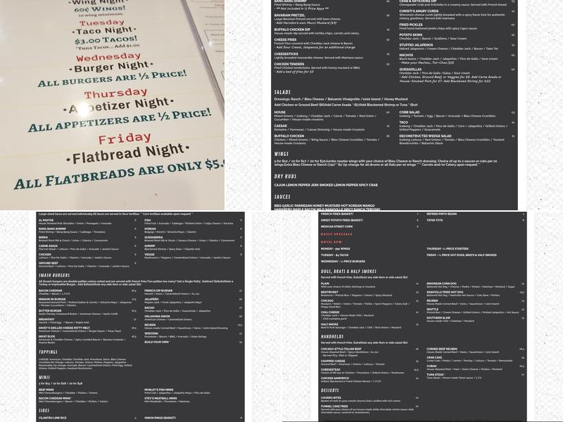 CarPool Menu