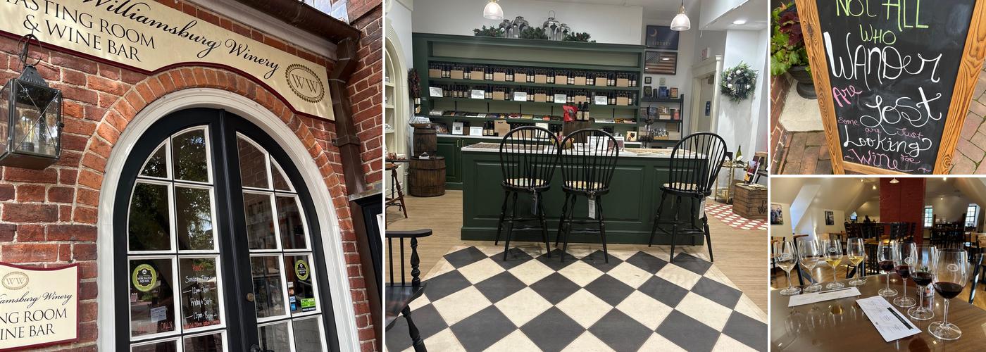 Williamsburg Winery Tasting Room and Wine Bar