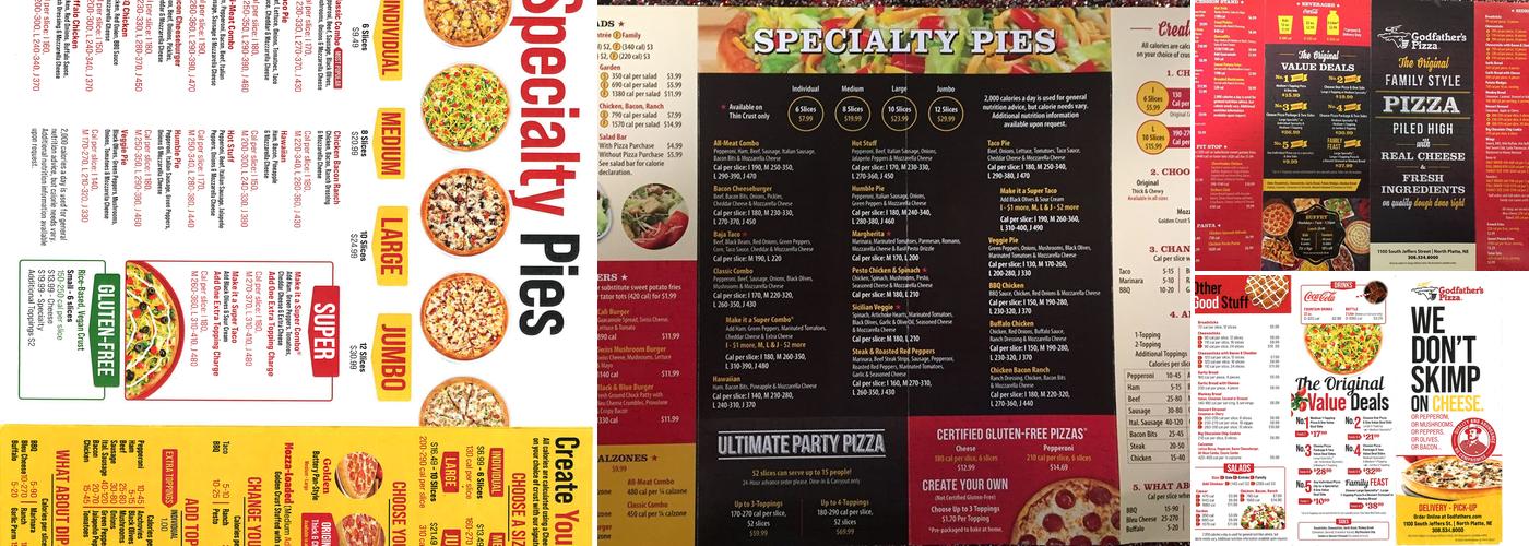 Godfather's Pizza Sports Grill North Platte Menu