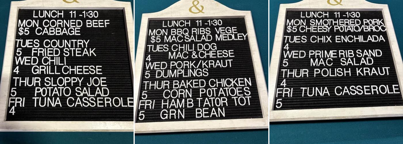 Czech'erd Flag Bar Menu