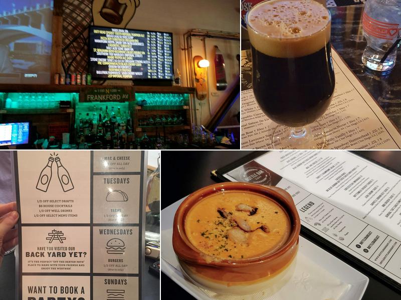 Bottle Bar East Menu