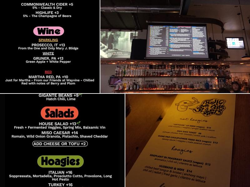 Martha Menu