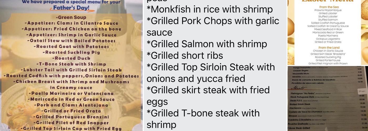 Por Do Sol Sportsbar Menu