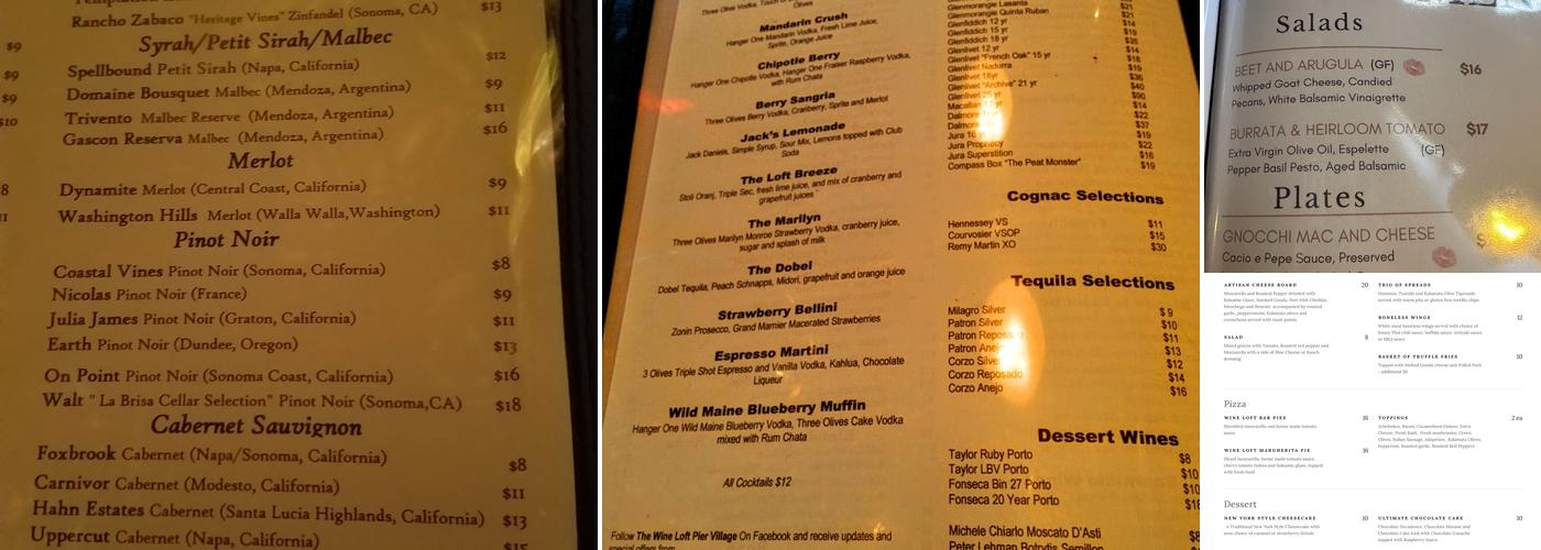 Lana Menu