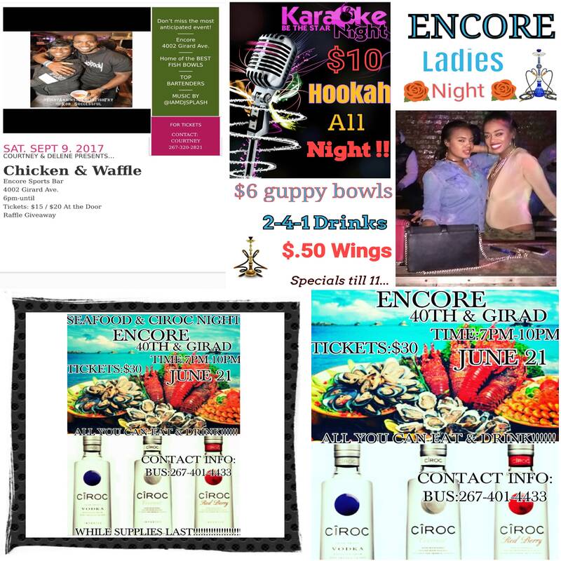 Encore Menu