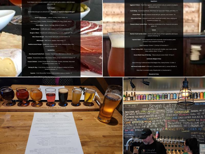 Seven Lakes Station Menu