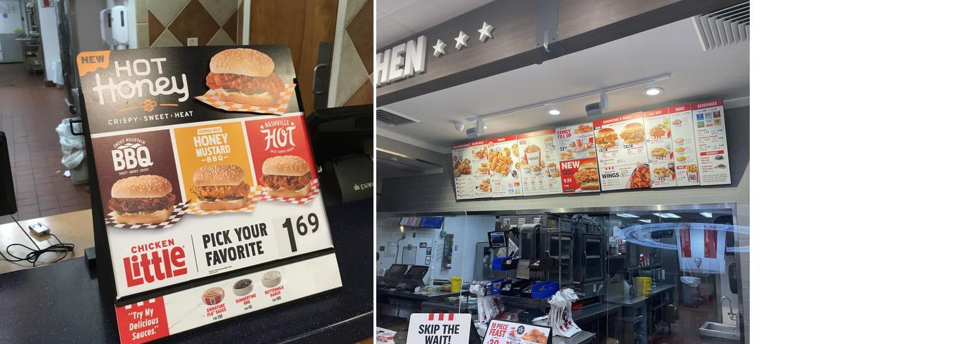 KFC Menu