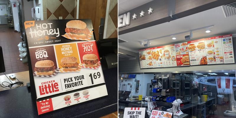 KFC Menu
