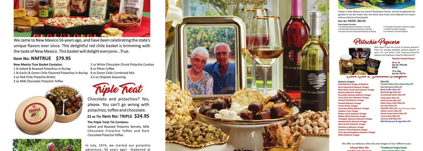 Eagle Ranch Pistachio Groves Menu